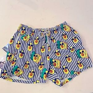MC2 Saint Barth Mens Avocado Toast Swim Shorts